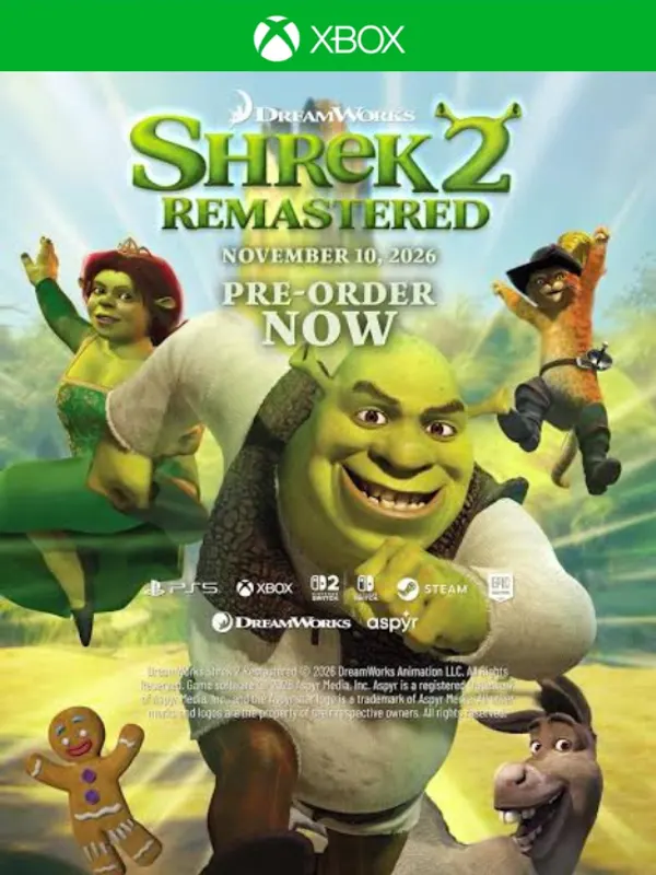 Portada de Shrek 2 Remastered para XBOX