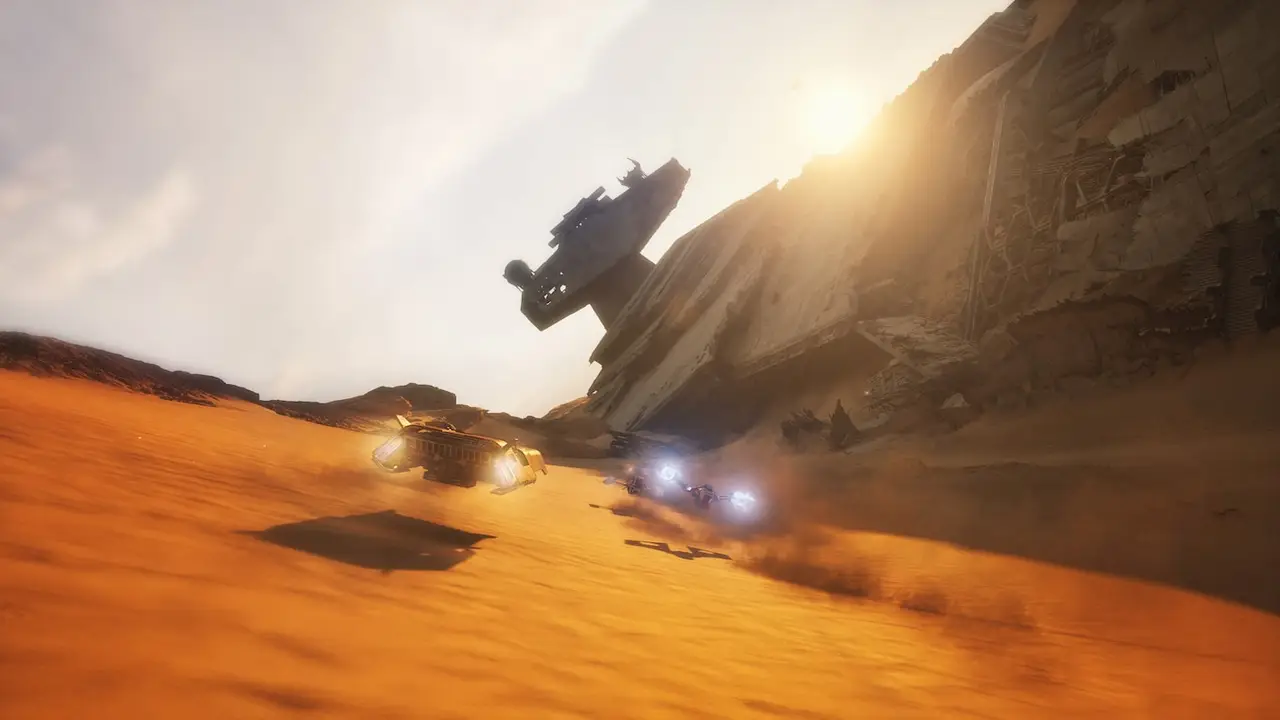 Imagen oficial 1 de STAR WARS: Galactic Racer