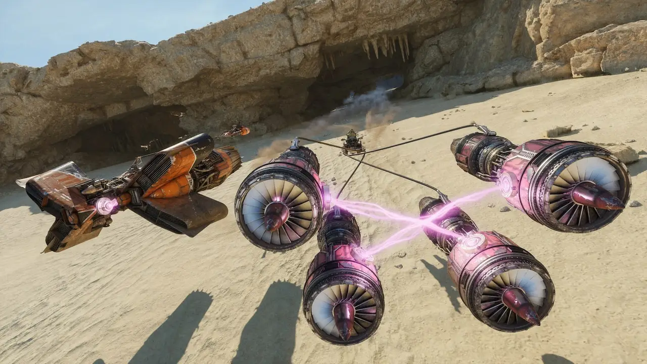 Imagen oficial 2 de STAR WARS: Galactic Racer